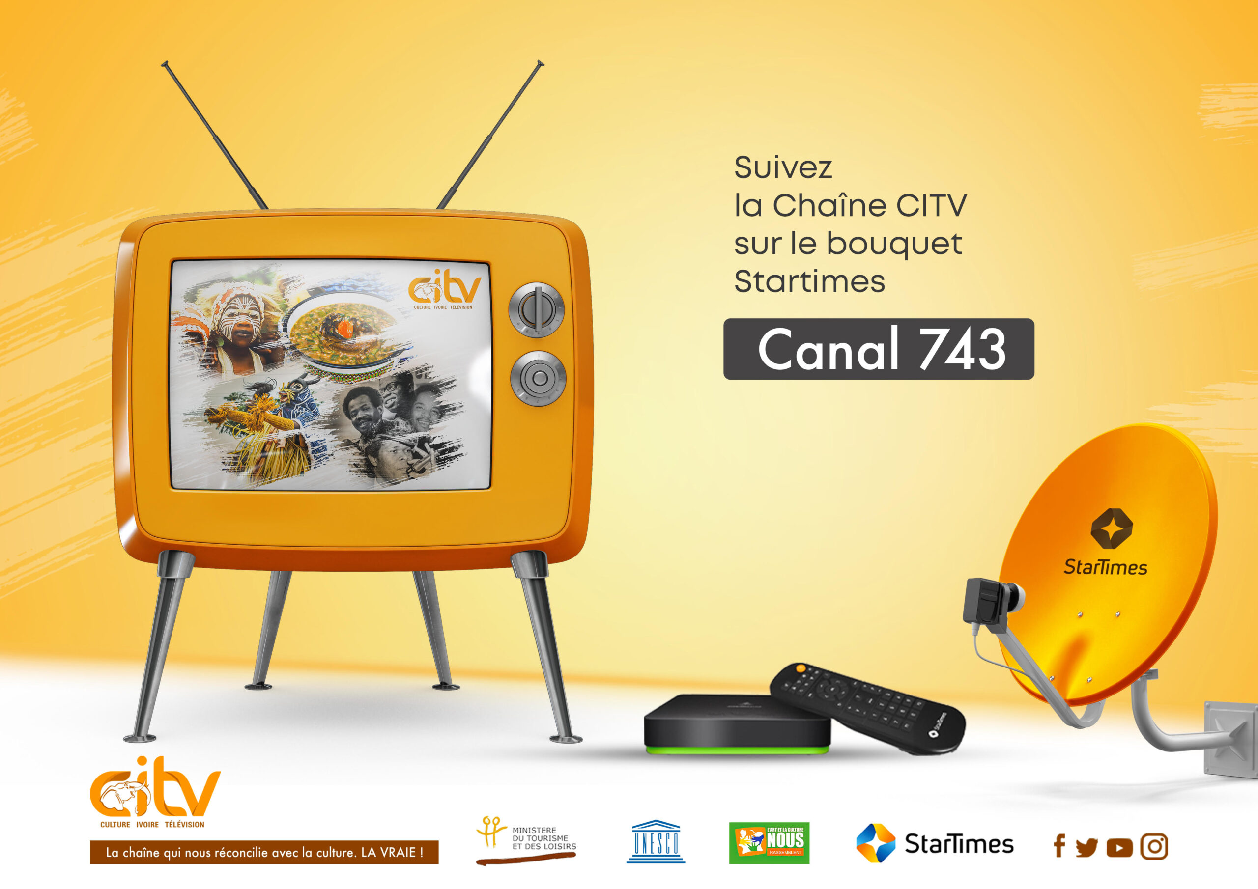 CITV: Disponible sur le bouquet Startimes